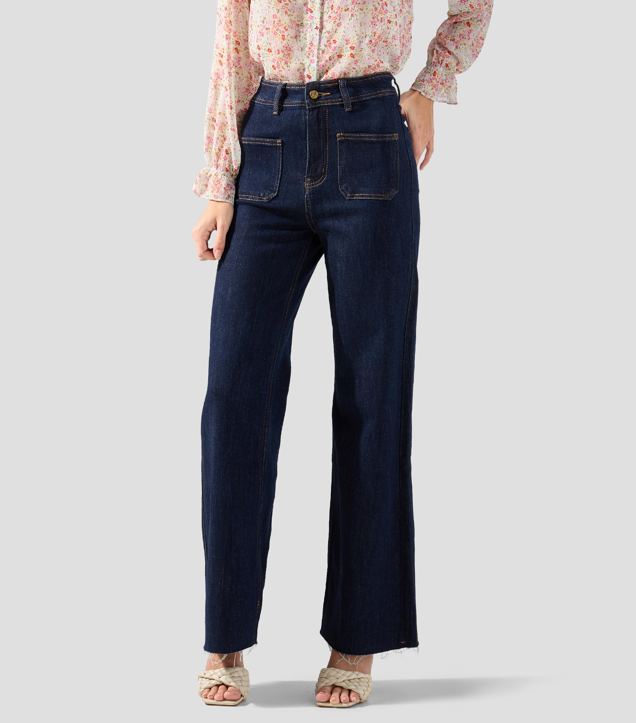 Jeans recto Mujer